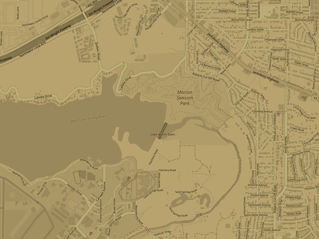 Trail map, locked until the reveal