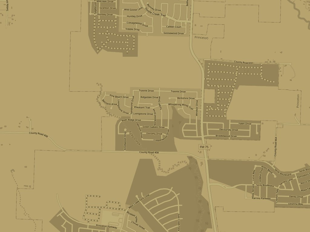 Trail map, locked until the reveal