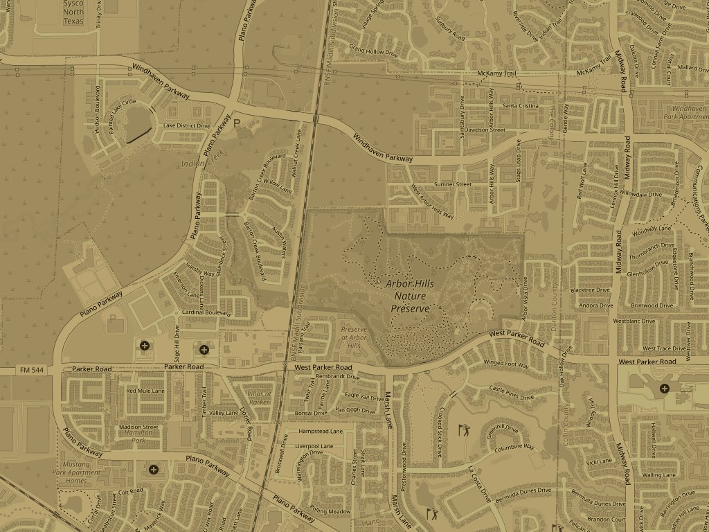 Trail map, locked until the reveal